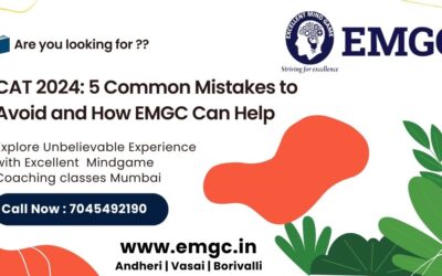 CAT 2024: 5 Common Mistakes to Avoid and How EMGC Can Help