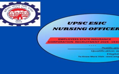 UPSC ESIC Nursing Officer Recruitment 2024