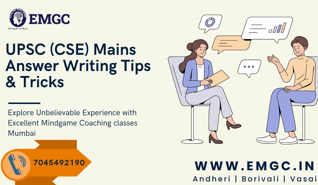 UPSC (CSE) Mains Answer Writing Tips & Tricks