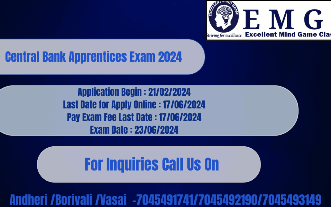 Central Bank of India CBI Apprentices Recruitment 2024 Apply Online Re Open for 3000 Post