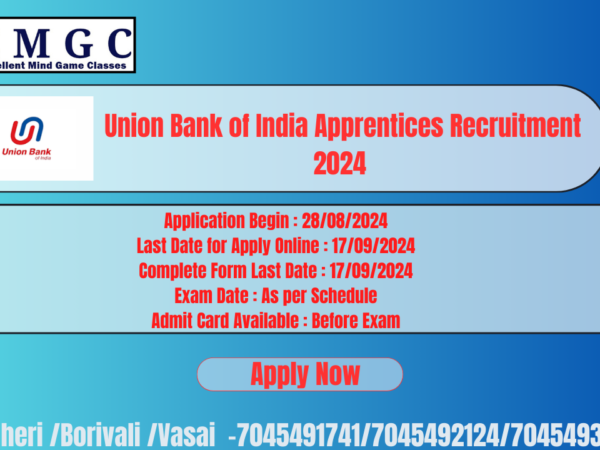 Union Bank of India Apprentices Recruitment 2024 (500 Post )