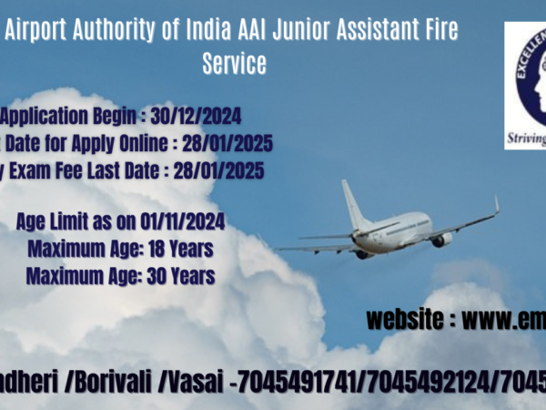 Airport Authority of India AAI Junior Assistant Fire Service Apply