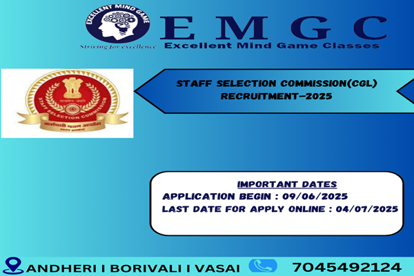 STAFF SELECTION COMMISSION (CGL) Recruitment 2025