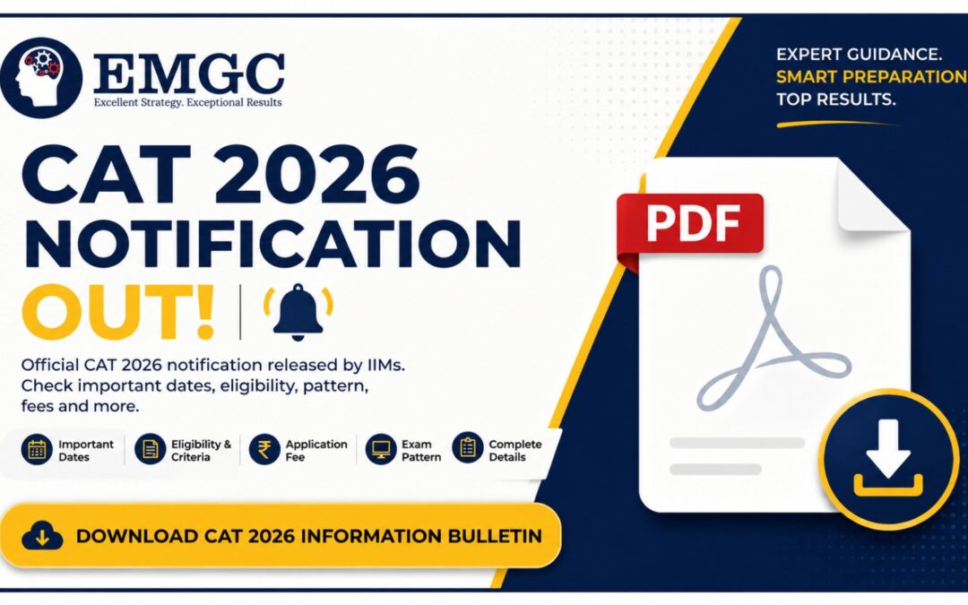 CAT 2026 Notification