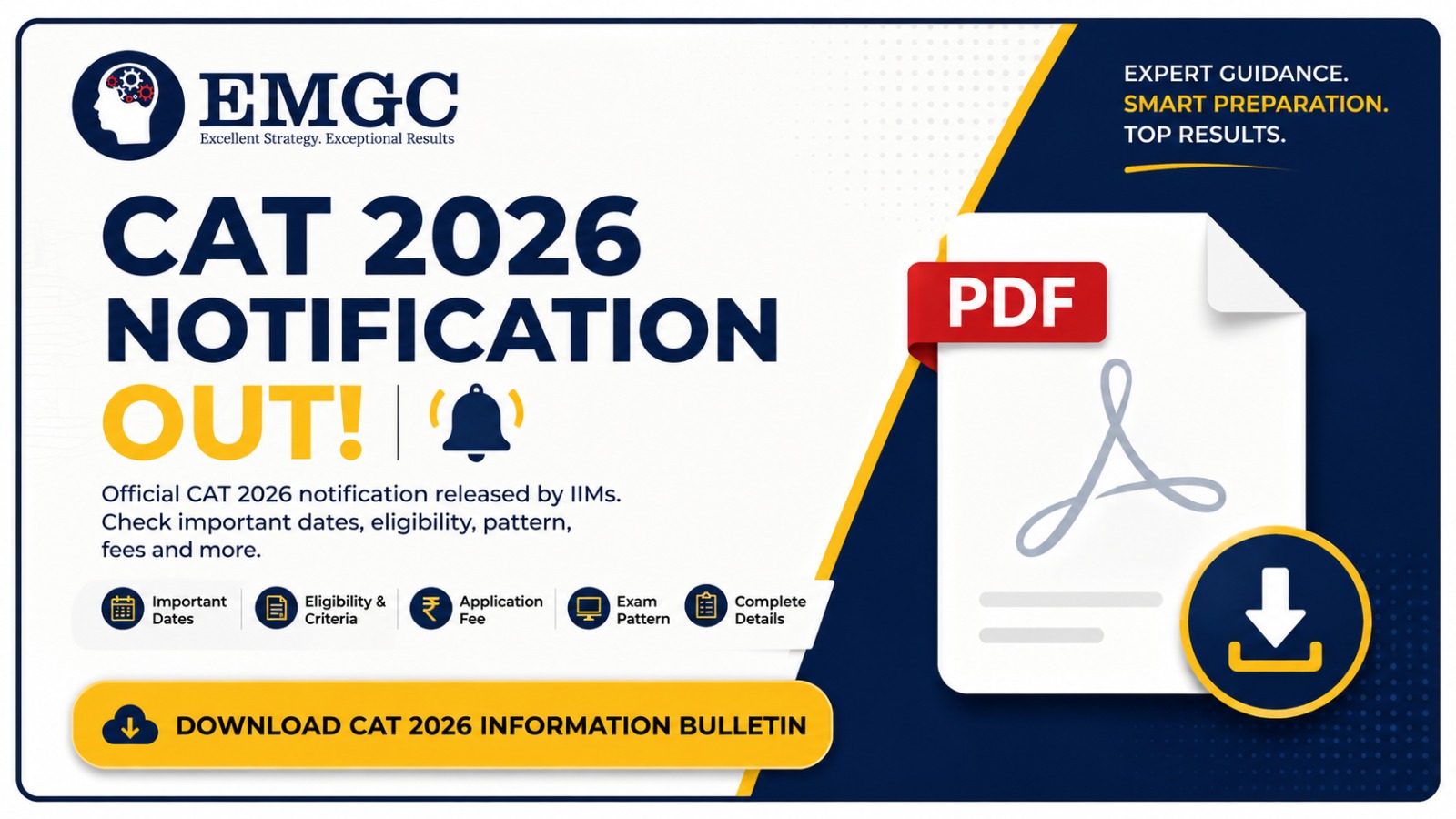 CAT 2026 Notification