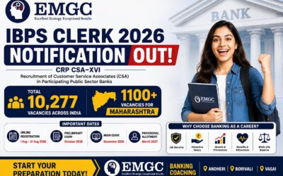 IBPS Clerk 2026 Notification Out – 10,277 Vacancies, Apply Online, Dates, Eligibility