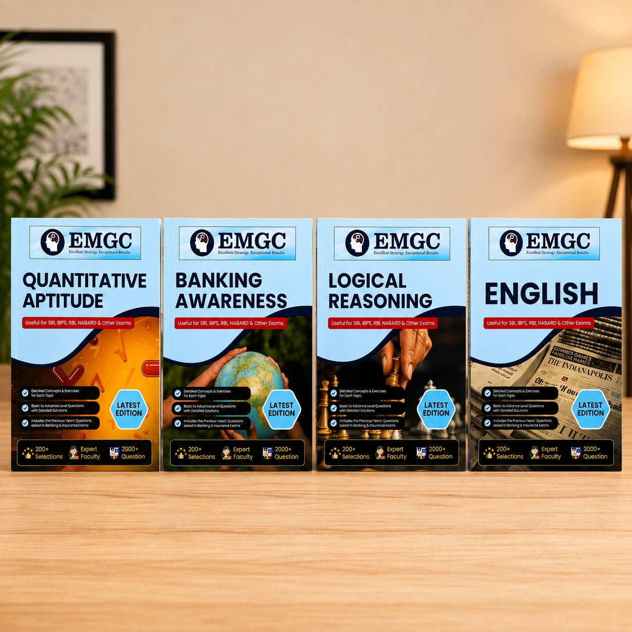 EMGC Banking Coaching books set (set of 4 Books)